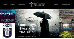 Desktop Screenshot of fbcweatherford.com