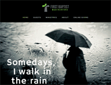Tablet Screenshot of fbcweatherford.com